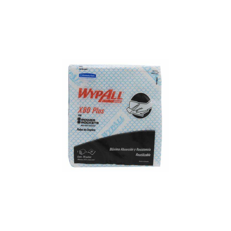 WYPALL X80 INTERFOLD 30 PANOS AZUL(8273) 30228273