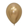 GLOBO R-12 REFLEX DORADO ORO BOLSA CON 50 GLOBOS SEMPERTEX 169644