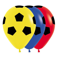 GLOBO INFI X 12 BALON SURT. TRICOLOR 20007975