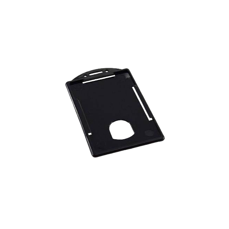 PORTA CARNET VERTICAL LECHOSO NEGRO PAQ X 25