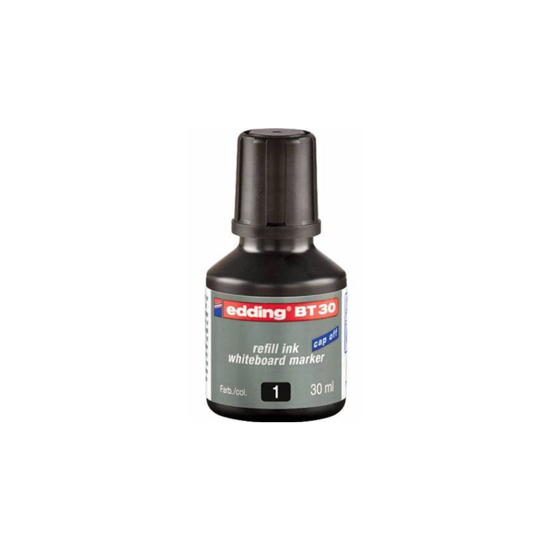 TINTA EDDING MARCADOR SECO  30ML NEGRO 231323001